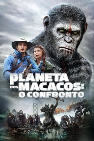 Capa do filme Planeta dos Macacos: O Confronto para assistir online em HD